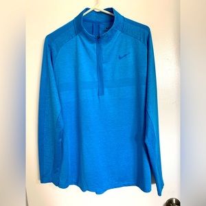 Nike drifit, blue, mens large